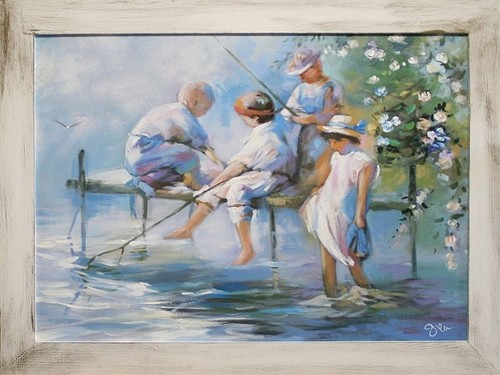 Bambini 84x63cm murale - -,