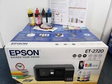 New Epson Printer With 4X100ml