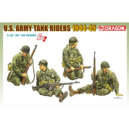 Army tank riders 1944 45 - army,