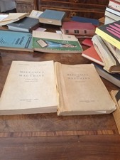 (Ingegneria) P. Ferreti - MECCANICA DELLE MACCHINE - 2 VOLUMI - Liguori 1966