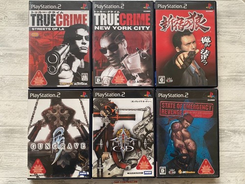 Sony ps2 true crime - true, gungrave