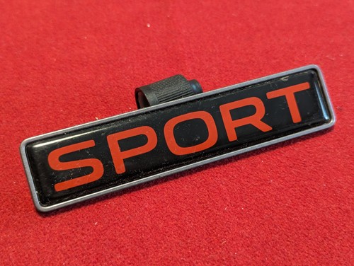 Opel frontera sport logo - sport,