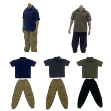 2 pezzi moda 1/6 maglietta a