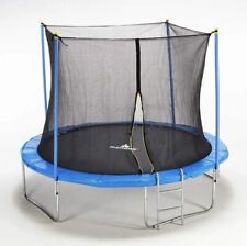 Trampolino Tappeto Elastico Salta Bambini Ø 366 cm XL - NERO e BLU