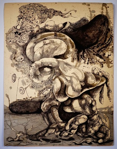 1933 salvador dalì disegno - dalì,
