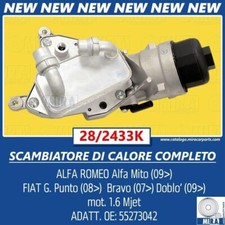 SCAMBIATORE RADIATORE OLIO