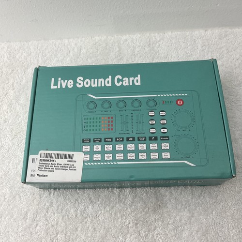 Scheda audio live con effetti - scheda,