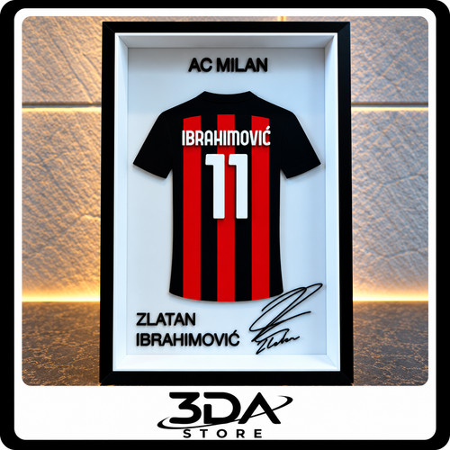 Quadro ibrahimovic milan - quadro,