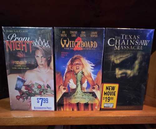 Horror vhs lot - 3,