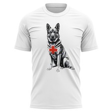 T-shirt uomo pastore tedesco