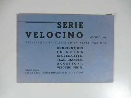 Serie velocino brevettato - brevettato, in