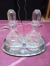 OLIERA ACETIERA IN VETRO VINTAGE ANNI 1960-1970