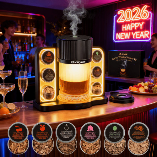 Electric whiskey smoker - whiskey,