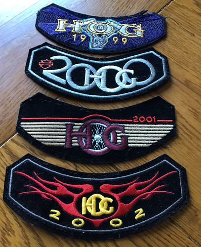 Set vintage harley davidson - 4, harley-davidson