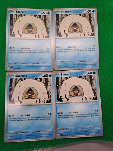 Snorunt playset 051 - snorunt, x4
