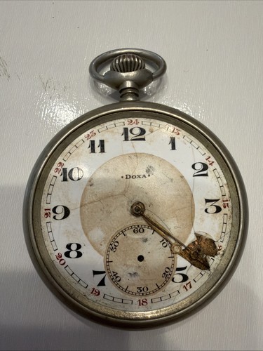 Vintage doxa pocket watch - vintage,