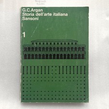 GIULIO CARLO ARGAN - STORIA
