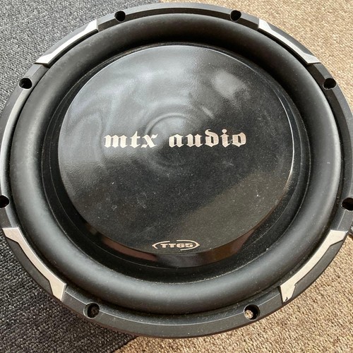Subwoofer audio mtx - subwoofer,