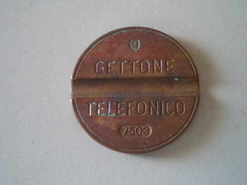 Gettone telefonico 7503 esm - telefonico,