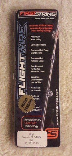 First string flightwire bow - string,