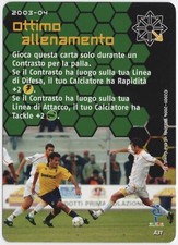 Card Football Champions Calciomercato Calciatori Panini Calcio 2004 2003-04