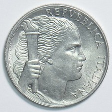 Italy 1950 5 Lire 298639