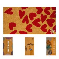 OLIVO.shop - FANTASY 12 Zerbino moderno ingresso casa in cocco colorato 40x80 cm