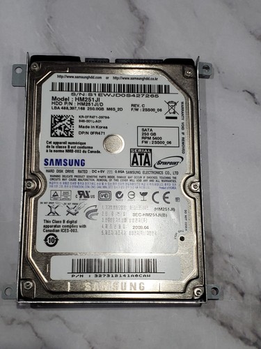 Hard disk samsung 250gb - hard,