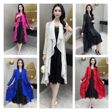 Donna Ruffles Pizzo Cardigan