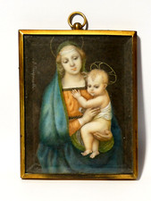 Antico ritratto dipinto a mano