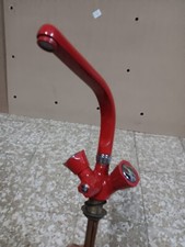 Rubinetto Cucina Lavandino/Lavello,  Rosso , con Manopola Attacco Lavastoviglie 