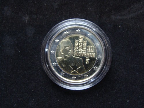 Euro commemorativi slovenia - euro,