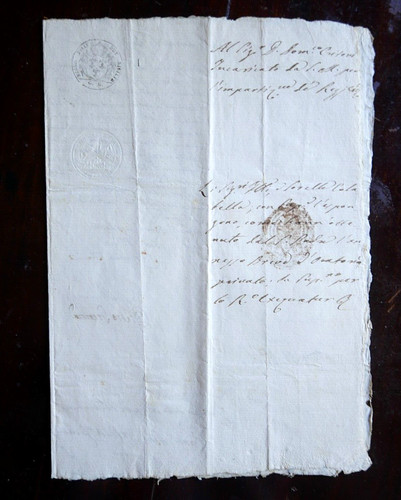 Manoscritto 1821 regno delle - manoscritto,