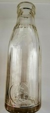 Bottiglia Vetro Latte 1/5 Litro Zsfai Repubblica Vintage Retrò