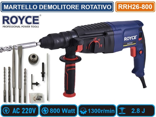 Martello rotativo demolitore - martello,
