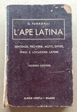 Ape latina hoepli - l'ape,