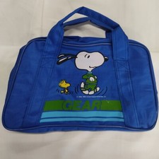VINTAGE 1980 PEANUTS SNOOPY Woodstock BORSA Gear Butterfly Sports