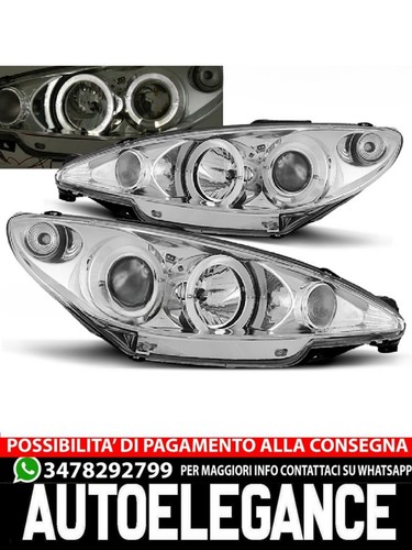 Fari angel eyes cromati adatti - fari,
