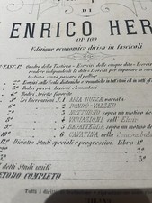Metodo Per Pianoforte Di Enrico Hertz - Fine 800