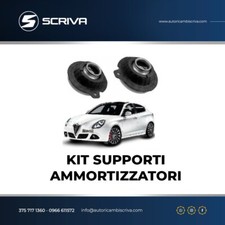 KIT 2 SUPPORTI AMMORTIZZATORI ANTERIORI ALFA ROMEO GIULIETTA 2010 IN POI