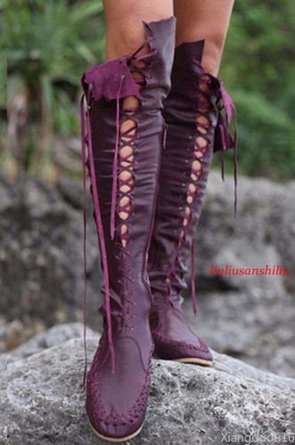 Stivali donna pizzo - , al