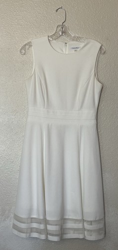 Abito bianco calvin klein - bianco,