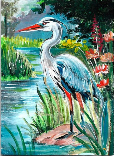 Aceo originale dipinto - aceo,