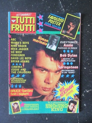 Tutti frutti 1985 - tutti, nina