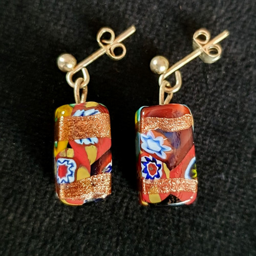 Orecchini vintage perline - vintage,