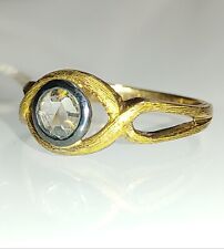 ANELLO IN ORO 18 Kt CON DIAMANTE NATURALE Kt.0.50