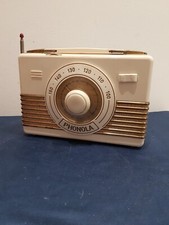 Radio A Valvole Portatile Phonola 427 Anni 50 Vintage