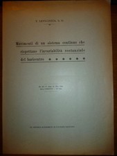 T. LEVI CIVITA MOVIMENTI