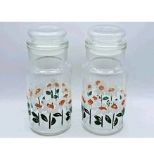 2 GLASS CONTAINER JARS/JAR