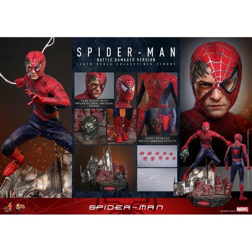 Hot toys spider man - toys, spider-man